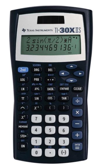 Texas Instruments TI-30XIIS Solar Scientific Calculator