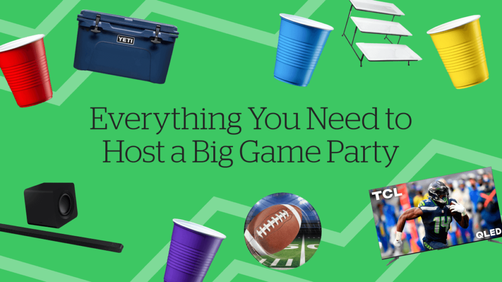 Everything You Need to Host a Big Game Party