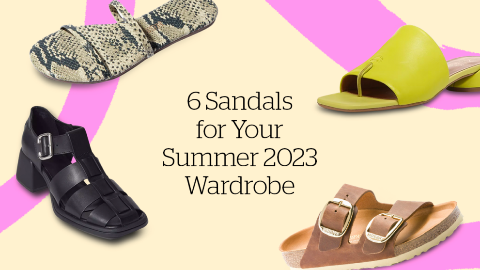 6 Sandals for Your Summer 2023 Wardrobe