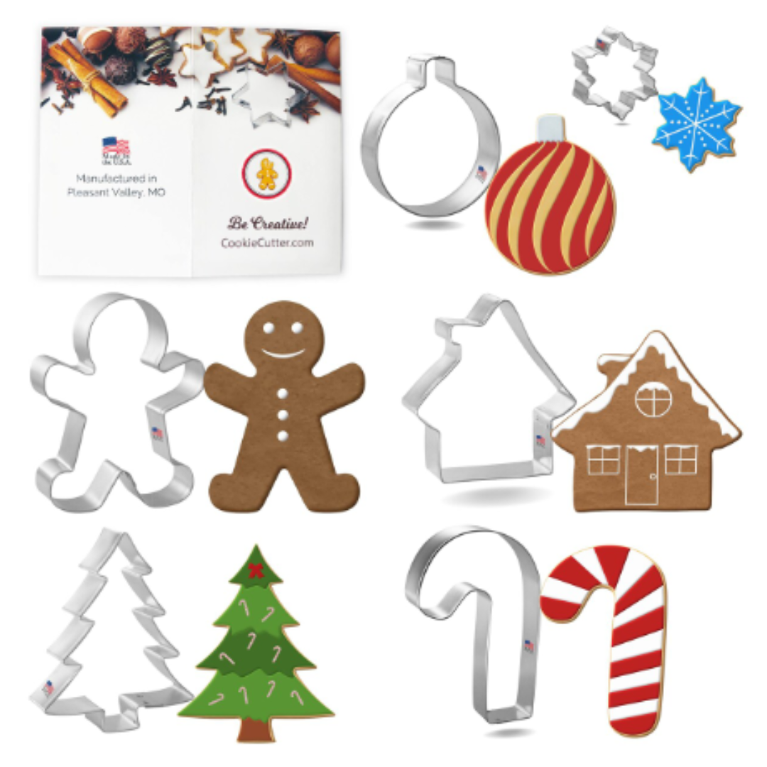 Michaels gingerbread house 6 piece cookie cutters
