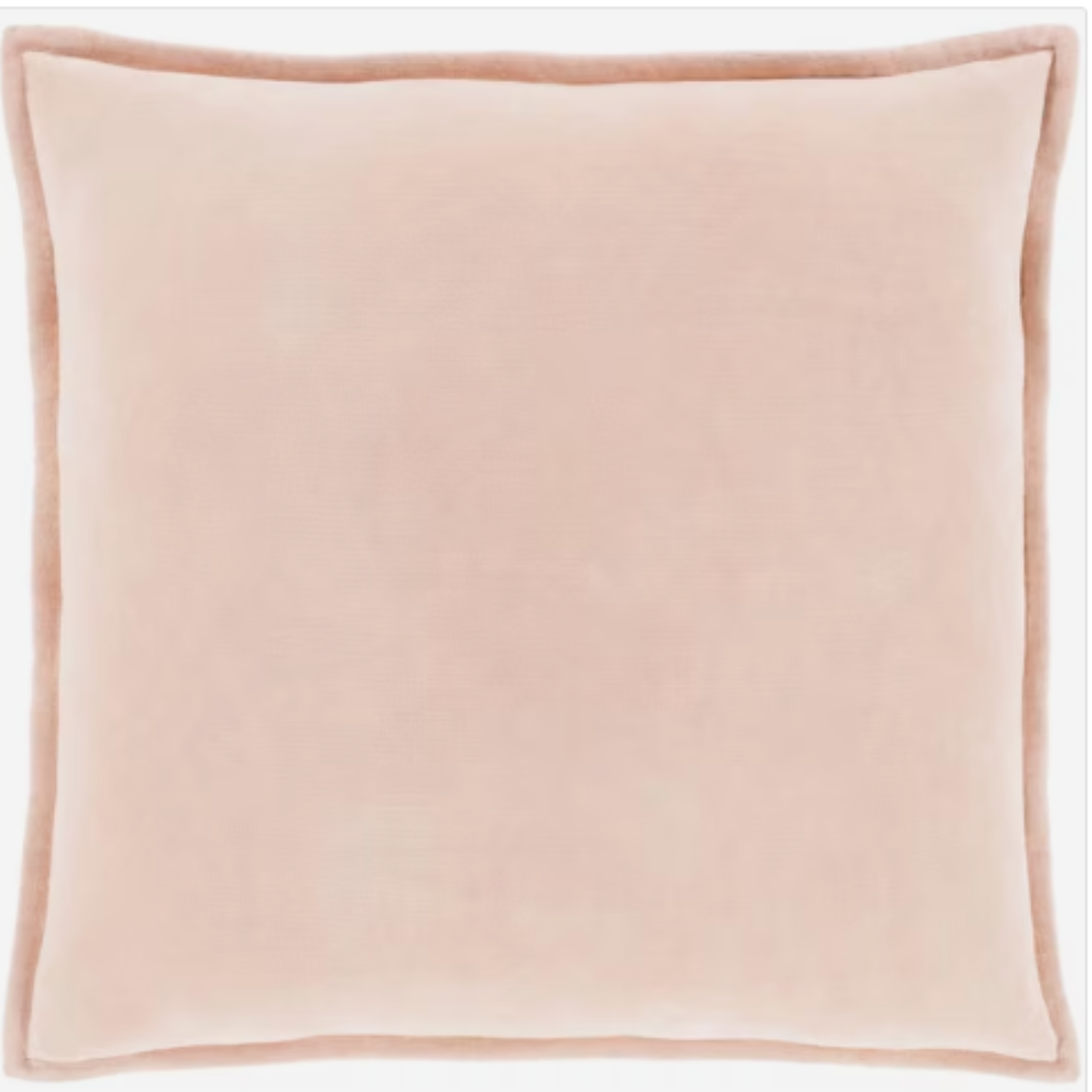 Surya Cotton Velvet Decorative Pillow